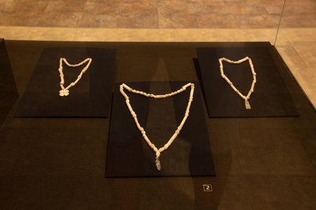 Aleksandrovo, Bulgaria, June 25, 2020: Interior of the museum dedicated to the Aleksandrovo thracian...