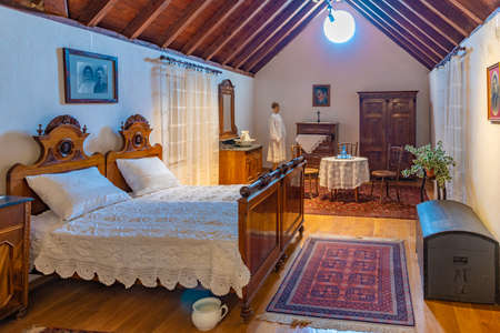 Split, Croatia, July 23, 2020: Interior of Split Ethnographic Museum in Croatiaのeditorial素材