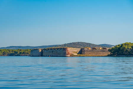 Saint Nicholas fortress in Sibenik, Croatia