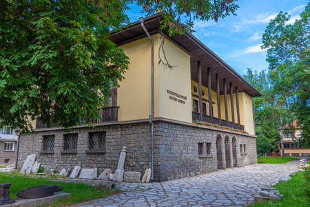Historical museum in Samokov, Bulgariaのeditorial素材
