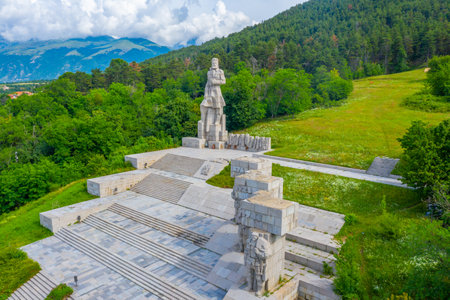 National memorial complex Hristo Botev in Kalofer in Bulgaria