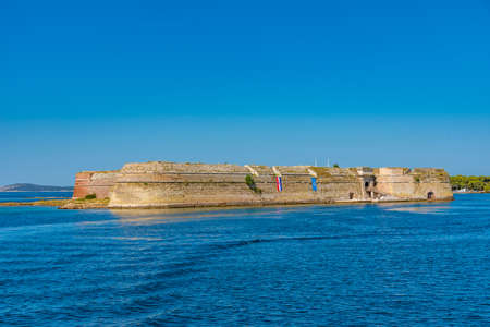 Saint Nicholas fortress in Sibenik, Croatia