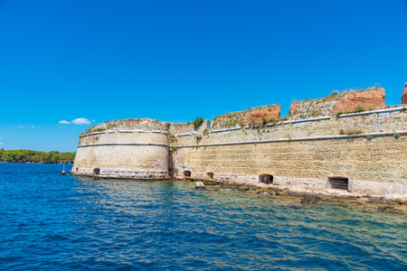 Saint Nicholas fortress in Sibenik, Croatiaの写真素材