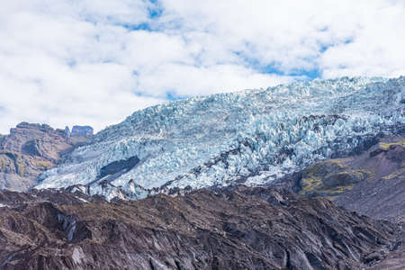 SvÃ­nafellsjÃ¶kull Glacier on Iceland during sunny day