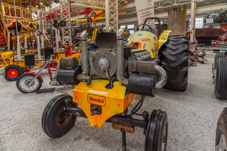 Speyer, Germany, September 16, 2020: Exhibition inside of the Technik museum in Speyer, Germanyのeditorial素材