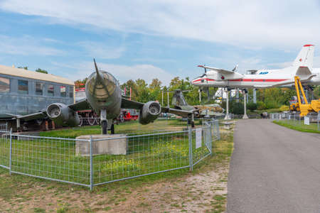 Speyer, Germany, September 16, 2020: Open-air exhibition at the Technik museum in Speyer, Germanyのeditorial素材
