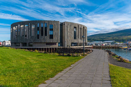 Hof Cultural and Conference Center at Akureyri, Icelandのeditorial素材