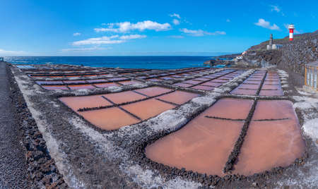 Salinas de Fuencaliente at La Palma, Canary Islands, Spain.の写真素材