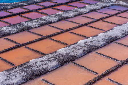 Salinas de Fuencaliente at La Palma, Canary Islands, Spain.