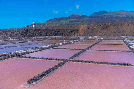 Salinas de Fuencaliente at La Palma, Canary Islands, Spain.の写真素材