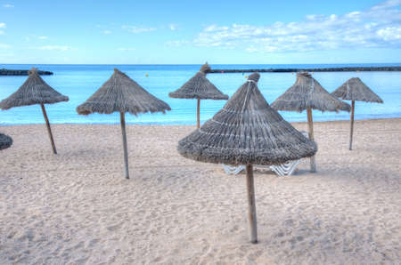 Playa del Camison at Tenerife, Canary islands, Spain.の写真素材