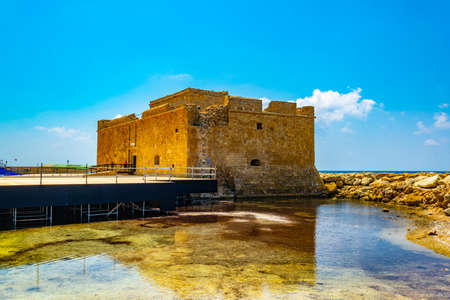 Paphos castle on Cyprusのeditorial素材