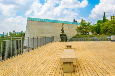 Yad Vashem memorial in Jerusalem, Israelのeditorial素材