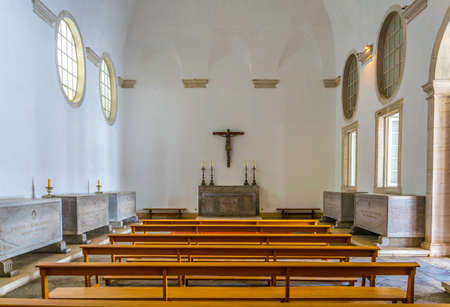 LISBON, PORTUGAL, SEPTEMBER 3, 2016: Interior of the church of sao vicente de fora, Portugal.のeditorial素材