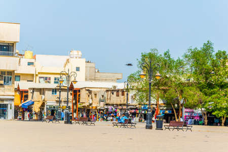 KUWAIT CITY, KUWAIT, NOVEMBER 4, 2016: View of a small square near the central souq in Kuwait.のeditorial素材