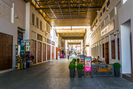 MANAMA, BAHRAIN, OCTOBER 23, 2016: View of the Bab al Bahrain souq in Manama, the capital of Bahrainのeditorial素材