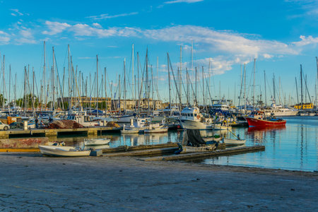 Port in Palma de Mallorca, Spainのeditorial素材
