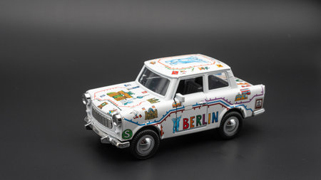 Model of a Eastern German Trabant - Berlin Version