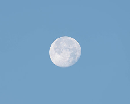 Super Moon even seen during the Day in November 2025 - Germany