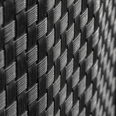 Black Texture as a Macro Shot for Background in Technic Related Articlesの写真素材