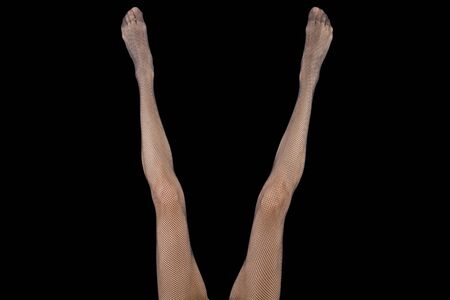 beautiful woman legs in tights