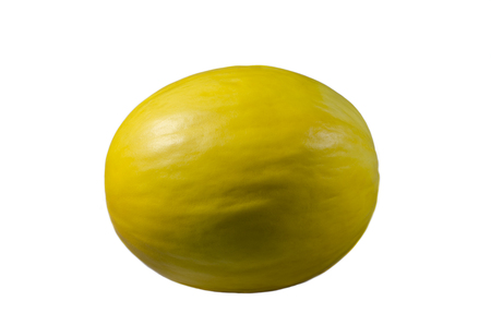 Delicious juicy yellow melonの写真素材