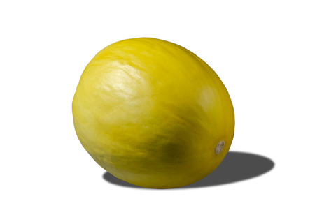 Delicious juicy yellow melonの写真素材