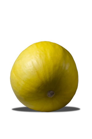 Delicious juicy yellow melonの写真素材