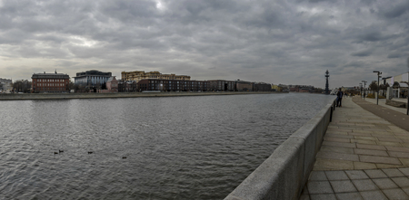 City of landscape, view of Moscowの写真素材