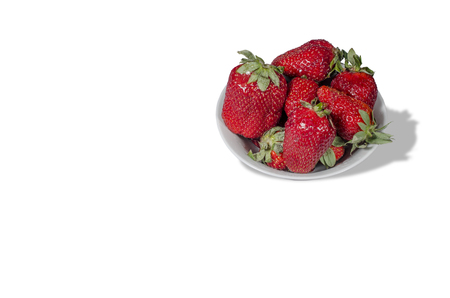 Fresh red strawberriesの写真素材