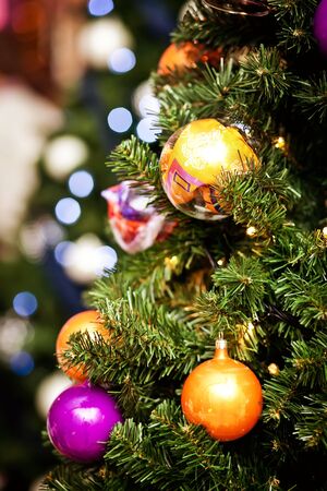 Christmas tree with ornaments