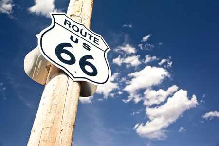 Route 66 signの写真素材