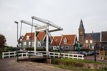 Marken island, Netherlandsのeditorial素材