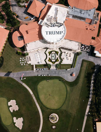 Aerial view of the Trump National Doral Miami