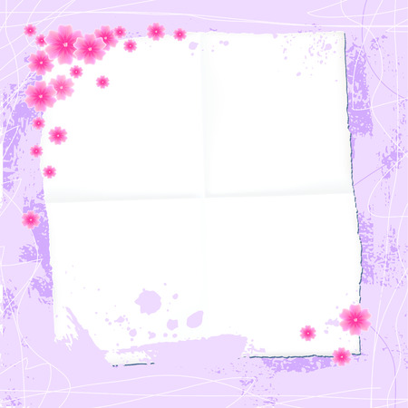 invitation or wedding card, vector illustrationのイラスト素材