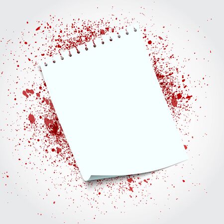 color spray background, vector illustrationのイラスト素材