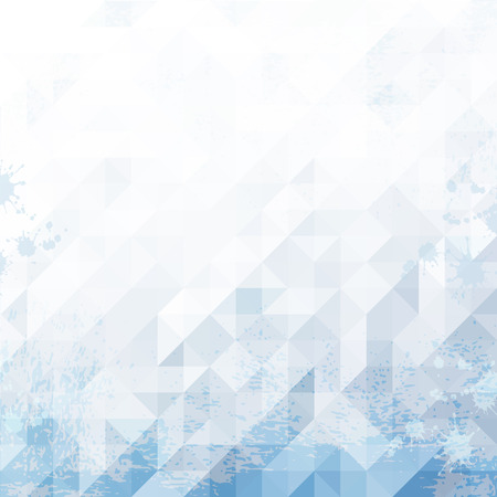 hair on blue background, vector illustrationのイラスト素材