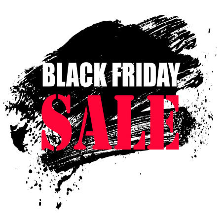A black friday sale background, vector illustration clip-artのイラスト素材