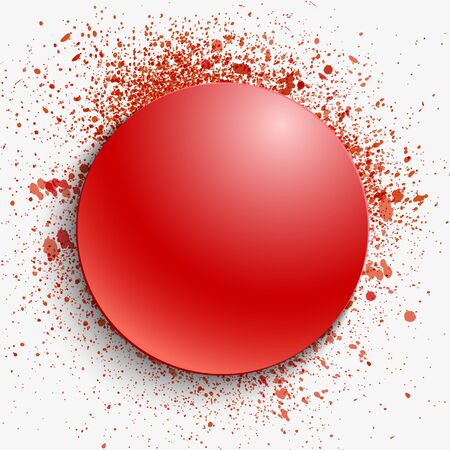 abstract color spray background, vector illustration clip-artのイラスト素材