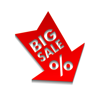 Sale Banner with Place for Your Text. Vector Illustration clip-artのイラスト素材