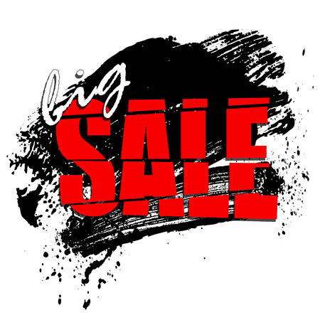 Sale Banner with Place for Your Text. Vector Illustration clip-artのイラスト素材