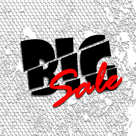 Sale Banner with Place for Your Text. Vector Illustration clip-artのイラスト素材