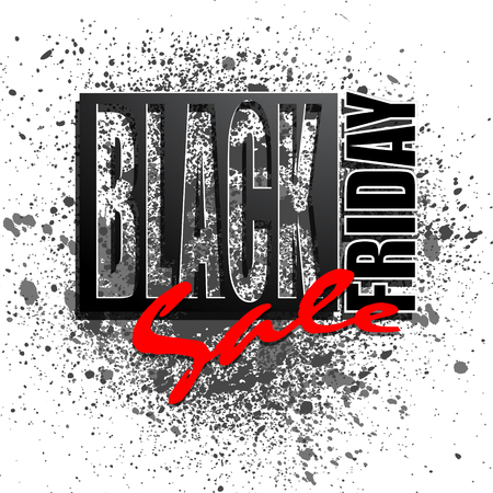 black friday sale background, vector illustration clip-artのイラスト素材