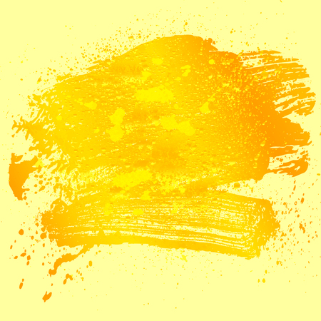 smudge and smear a color brush on a white background, illustration clip-artのイラスト素材