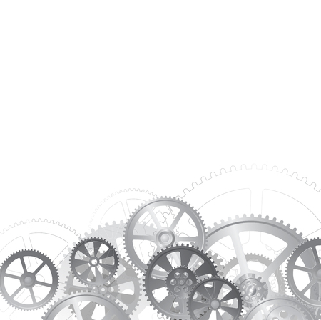 abstract mechanical background, illustration clip-artのイラスト素材