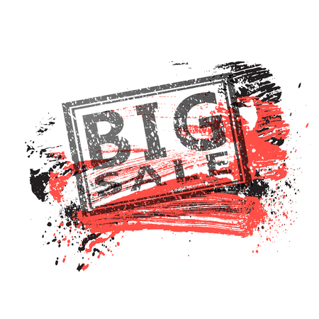 Sale Banner with Place for Your Text.  Illustration clip-artのイラスト素材