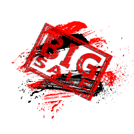 Sale Banner with Place for Your Text.  Illustration clip-artのイラスト素材