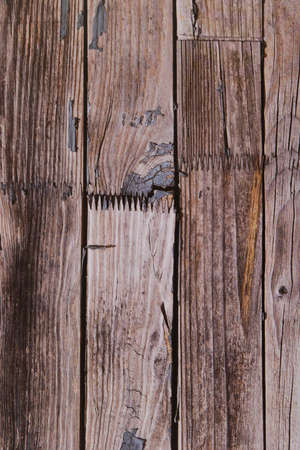 Wood, Wooden: Oldie brown color wood with for backgoundsの写真素材