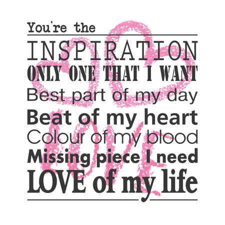 You're the...のイラスト素材