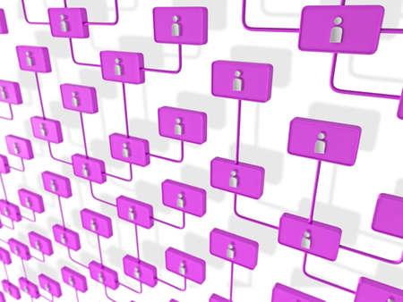 building social networks and social mediaの写真素材